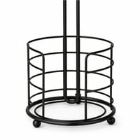 حامل مناديل مطبخ معدني بتصميم عصري