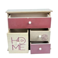 منظم أدراج خشبي صغير