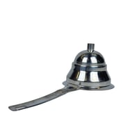 قمع ستانلس ستيل بمصفاة ومقبض طويل