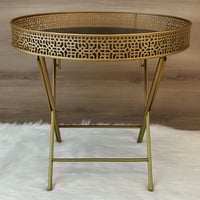 طاولة قهوة دائرية