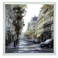 لوحة جدارية بإطار – شارع باريس الكلاسيكي