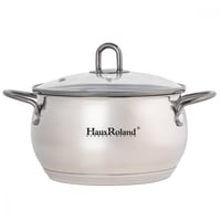 طقم اواني HausRoland ستانليس ستيل عالي الجودة-6قطع...