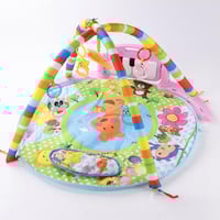 حصيرة ألعاب أطفال موسيقية مع بيانو وألعاب معلقة