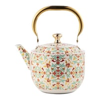 ابريق شاي مزخرف من البورسلين 2 لتر