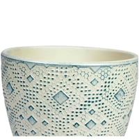 قصريّة نباتات سيراميك مزخرفة