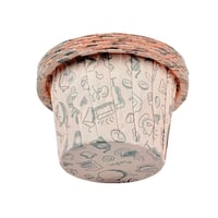 أكواب ورقية للكب كيك بطباعة رسومات المخبوزات – لون...