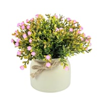 نباتات صناعية بفازات أنيقة – ديكور للمنزل، مثالية...