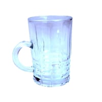 طقم بيالات شاي وفناجيل قهوة زجاجية 18 قطعة