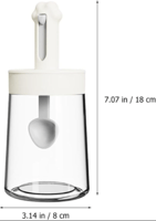 برطمان توابل مع ملعقة