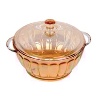 وعاء زجاجي حراري بغطاء – سعة 1000 مل