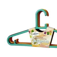 مجموعة شماعات بلاستيكية ملونة (6 قطع) – تصميم عملي...