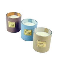 شمعة فاخرة معطرة بغطاء خشبي