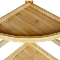 ركن تخزين خشبي ثلاثي الزوايا