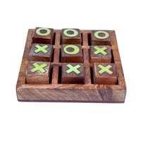 ديكور خشبي لعبة إكس أو (XOXO)