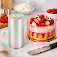 شريط شفاف لتزيين وتغليف جوانب الكيك ارتفاع 5 سم طو...