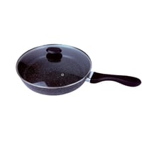 مقلاة جرانيت بغطاء زجاجي من Green Point – مقاس 30...