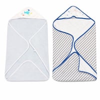 لفافة قماط للرضع مع غطاء رأس تصاميم ناعمة متعددة ا...