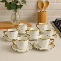 طقم فناجين سيراميك _6 قطع