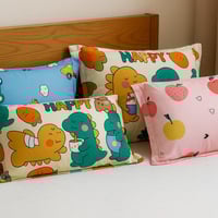 وسائد أطفال مطبوعة برسومات كرتونية