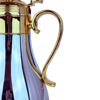 طقم دلال ضيافة فاخرة بلمسات ذهبية – مقاسين 0.5 لتر...