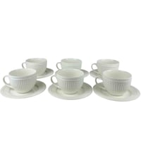 طقم فناجين سيراميك 12 قطعة