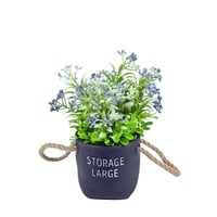 نباتات صغيرة من البلاستيك الاصطناعي زهرة وهمية في...