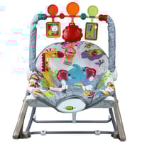 كرسي هزاز موسيقي للأطفال مع ألعاب ترفيهية