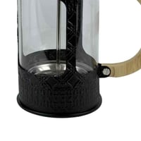 فرنش بريس لتحضير القهوة – غطاء ومقبض خشبي بتصميم أ...