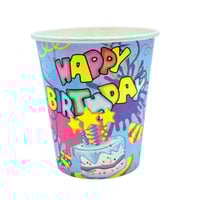 مجموعة أكواب ورقية للاحتفالات بتصميم شخصيات ماي لي...