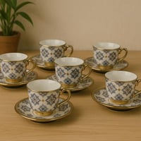 طقم فناجين سيراميك _6 قطع