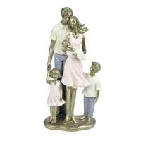 تمثال عائلي من 5 أفراد – لمسة دافئة تُجسد الحب وال...