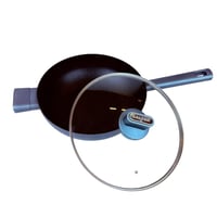 مقلاة Salter مع غطاء زجاجي – مقاس 28 سم