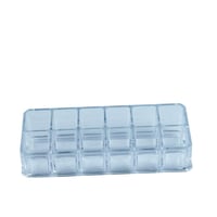 منظم أحمر شفاه أكريليك شفاف 12 خانة