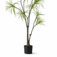 نبتة زينة صناعية فاخرة بتصميم طبيعي متعدد الفروع