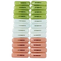 مشابك غسيل بلاستيكية متعددة الألوان – 24 قطعة