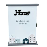 صندوق مفاتيح جداري بتصميم منازل