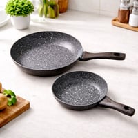 طقم مقالي جرانيت بمقاسين (20سم-28سم)