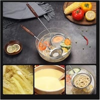 مصفاة مطبخ شبكية من الستانلس ستيل – حجم متوسط