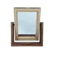 إطار صور خشبي مزود بديكور غابة وبطاقات مطبوعة