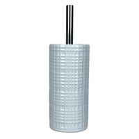 فرشاة حمام خزفية بنقشة مربعات