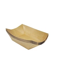 حاويات تقديم طعام كرافت ورقية (طقم 6 حبات)