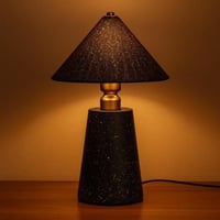 لمبة طاولة قماشية بلون أزرق تناسب كل مكان من غرفة...