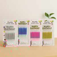 مجموعة شموع عيد ميلاد للحفلات