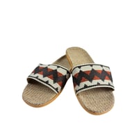 شبشب منزلي صيفي بنسيج طبيعي