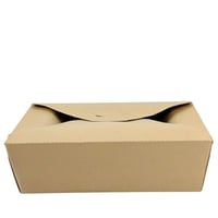 علبة كرافت ورقية لتعبئة الطعام 5 قطع