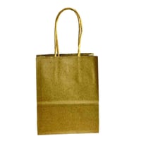 أكياس تسوق ورقية ملونة بمقابض ملتوية