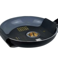 مقلاة سيراميك مانعة للالتصاق بيد مقاومة للحرارة -2...