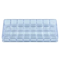 منظم أحمر شفاه أكريليك شفاف 24 خانة