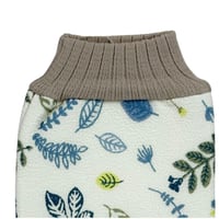 ليفة استحمام قماشية بطبعة أوراق