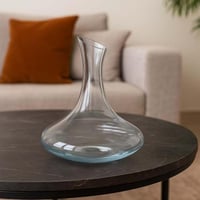 ديكانتر زجاجي فاخر، سعة 1.7 لتر (1700 مل)